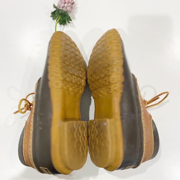 L.L. Bean Shoes Ll Bean Brown Bean Boots Waterproof Rubber Duck